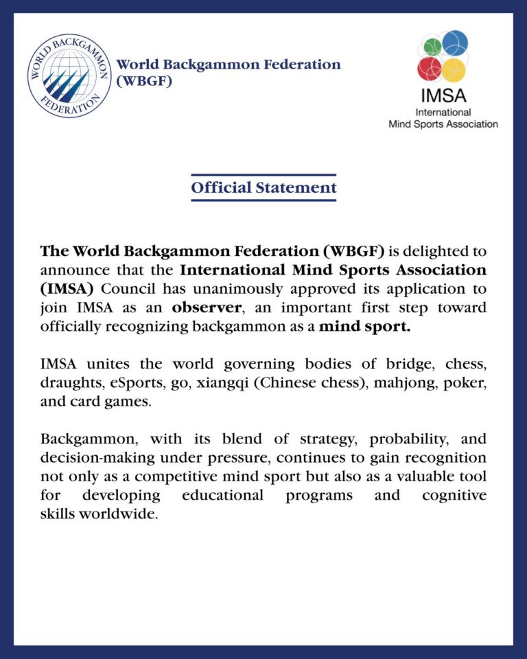 World Backgammon Federation (WBGF)